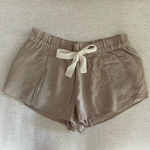 Beige Wilfred Shorts